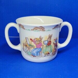 Bunnykins Royal Doulton Hug A Mug Albion Shape Hat Shop